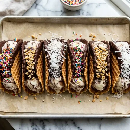 Dubai Chocolate Tacos 2 Homemade Choco Tacos