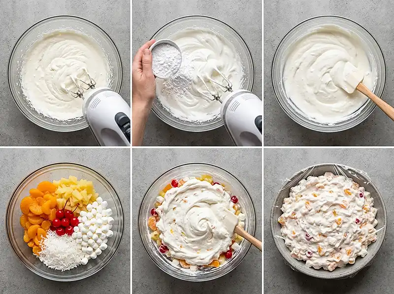 Ambrosia Salad Recipe 4 How to Make ambrosia salad recipe