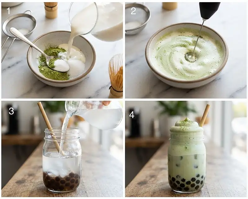 Coconut Cloud Matcha Latte 4 How to Make coconut cloud matcha latte