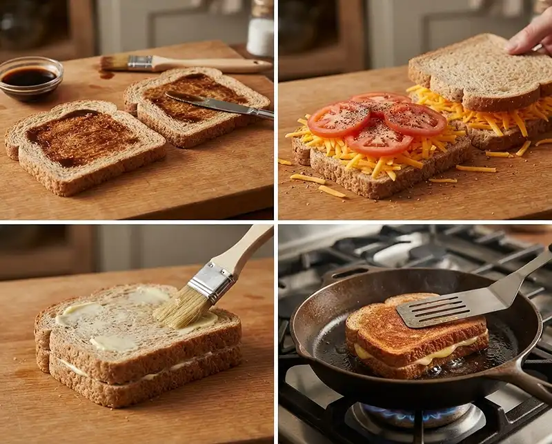 How to Make harrison ford grilled cheese recipe