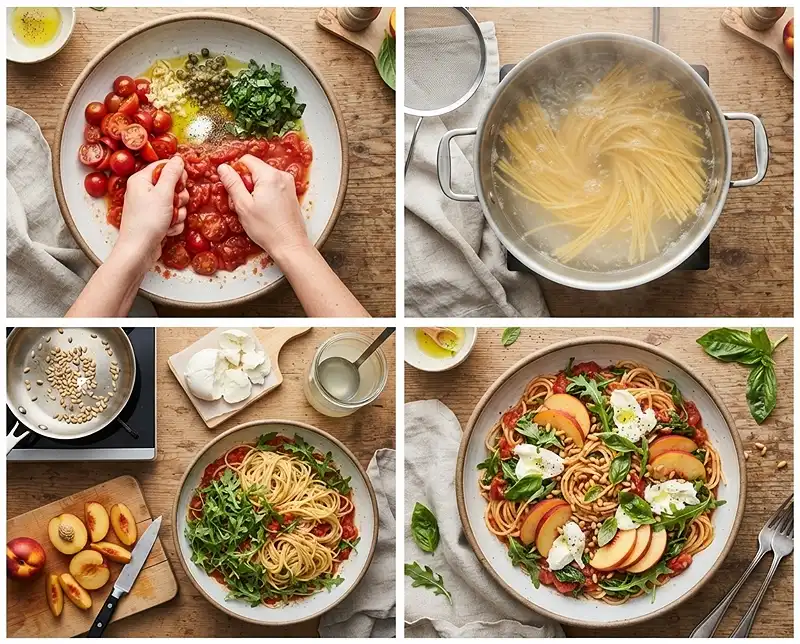 How to Make tomato smash pasta recipe​