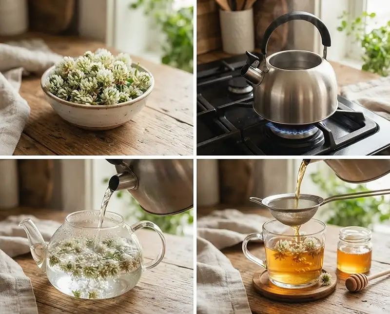 White Clover Tea Recipe 4 How to Make white clover tea recipe