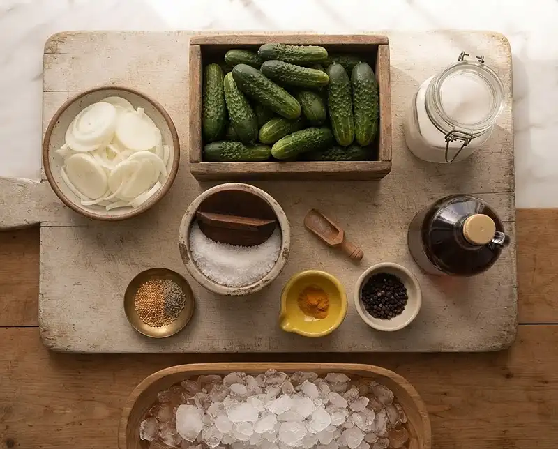 Bread and Butter Pickle Recipe for Canning 3 Ingredients for bread and butter pickle recipe for canning