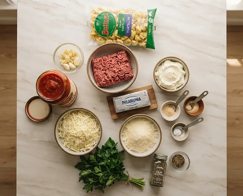 Million Dollar Baked Tortellini Casserole 3 Ingredients for million dollar baked tortellini casserole