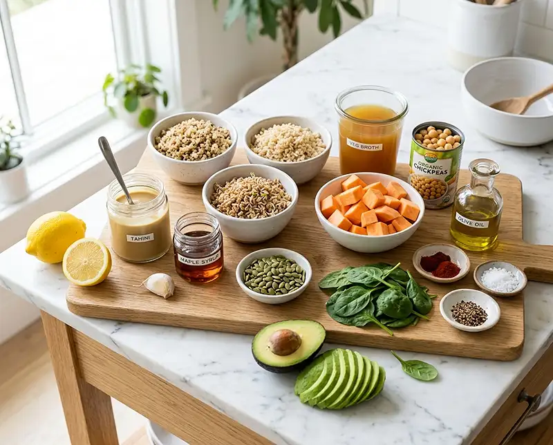 Sprouted Power Bowls 3 Sprouted Power Bowls Ingredients