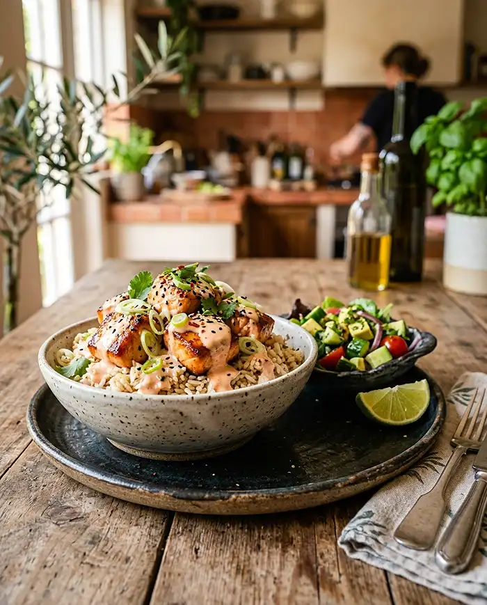 Mediterranean Bang Bang Salmon Recipe 5 bang bang salmon recipe