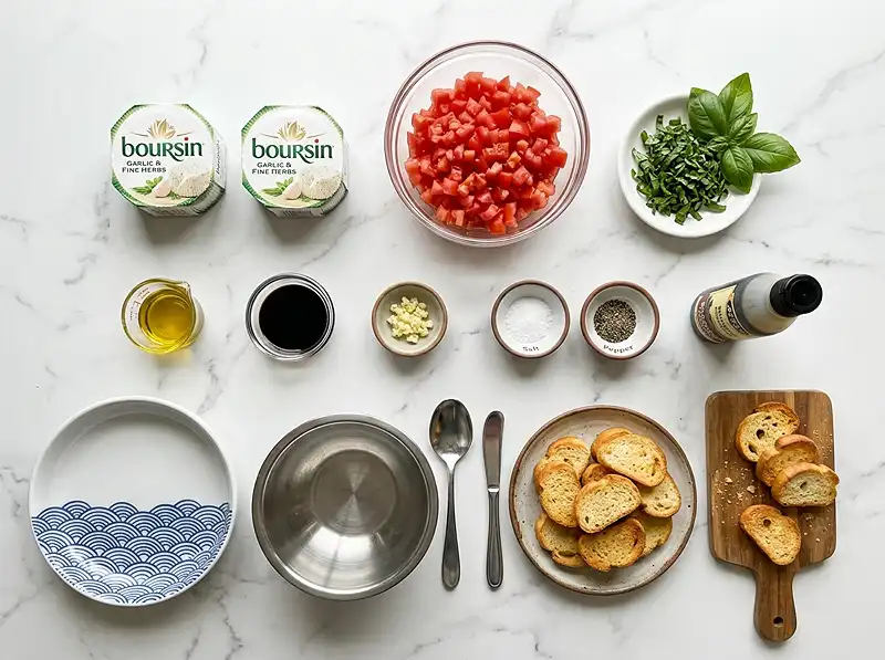 Boursin Bruschetta Dip 3 boursin bruschetta dip Ingredients