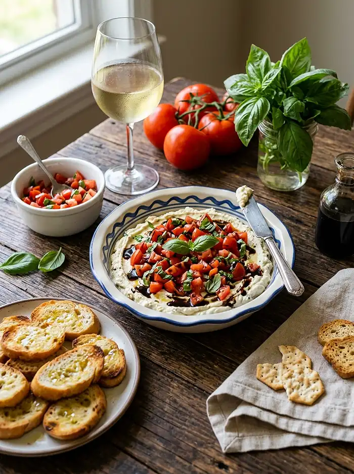 Boursin Bruschetta Dip 5 boursin bruschetta dip Recipe