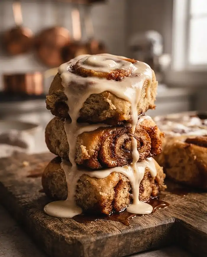 Brown Butter Banana Bread Cinnamon Rolls Recipe 5 brown butter banana bread cinnamon rolls