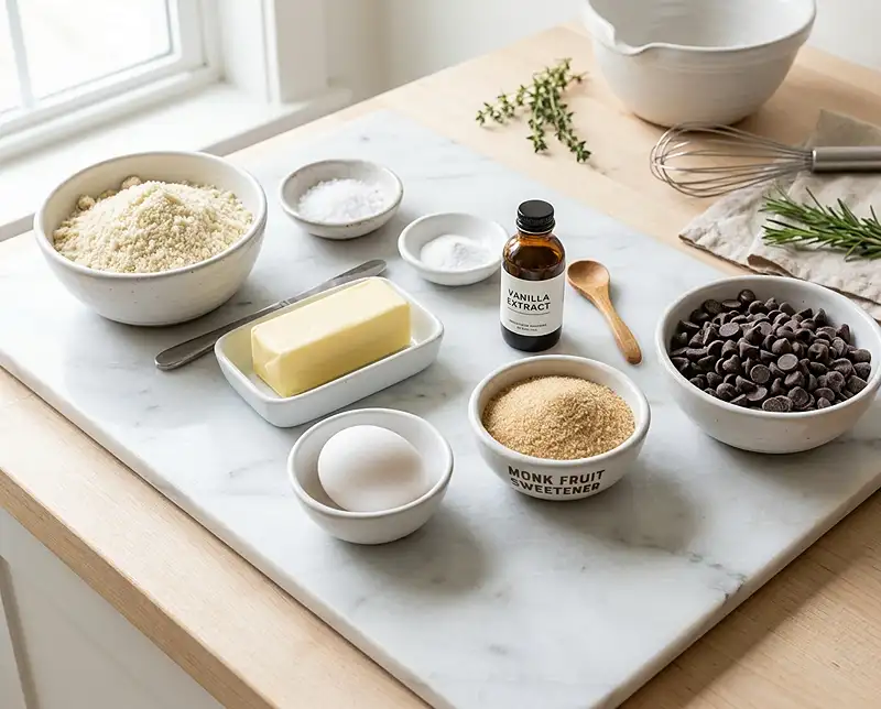 chocolate chip cookies with monk fruit​ Ingredients