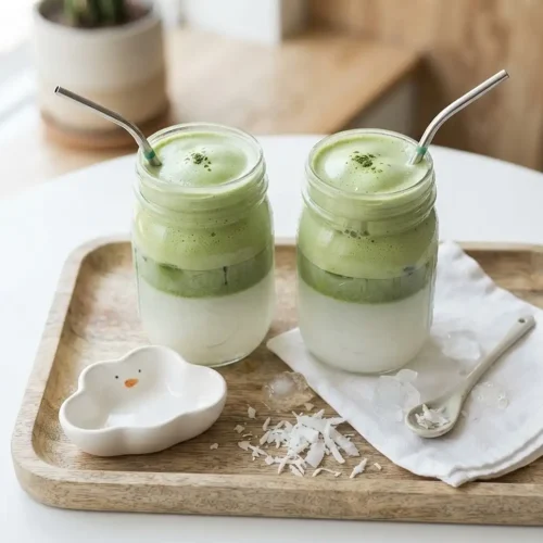 Coconut Cloud Matcha Latte 2 coconut cloud matcha latte
