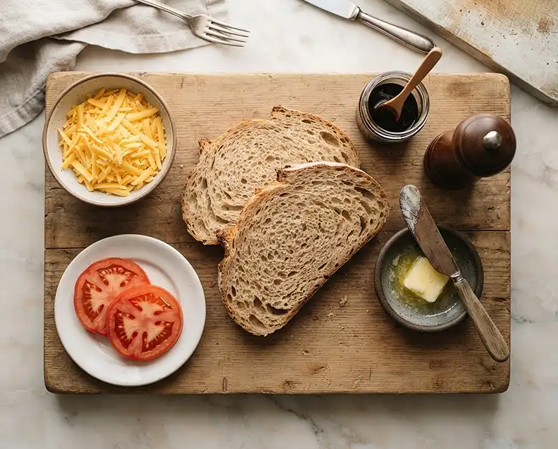 harrison ford's secret grilled cheese recipe Ingredients​