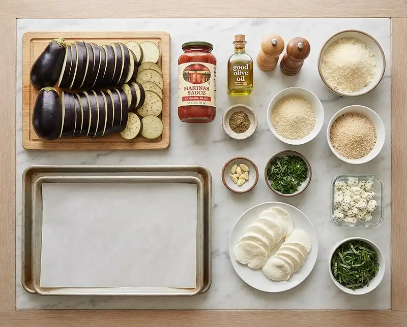 ina garten eggplant parmesan recipe Ingredients