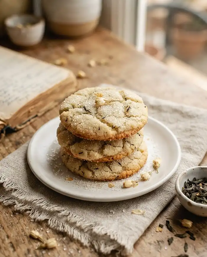 Jasmine Sugar Cookies 5 jasmine sugar cookies Recipe
