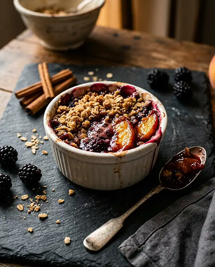 Peach and Blackberry Crisp Recipe 5 peach and blueberry crisp recipe