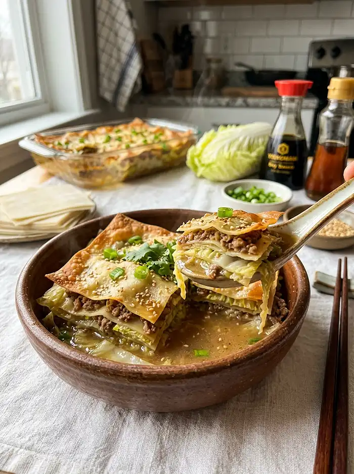Napa Soup Dumpling Lasagna Recipe 5 soup dumpling lasagna