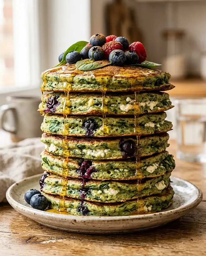 Cottage Cheese and Spinach Pancakes 5 spinach cottage cheese pancakes toddler