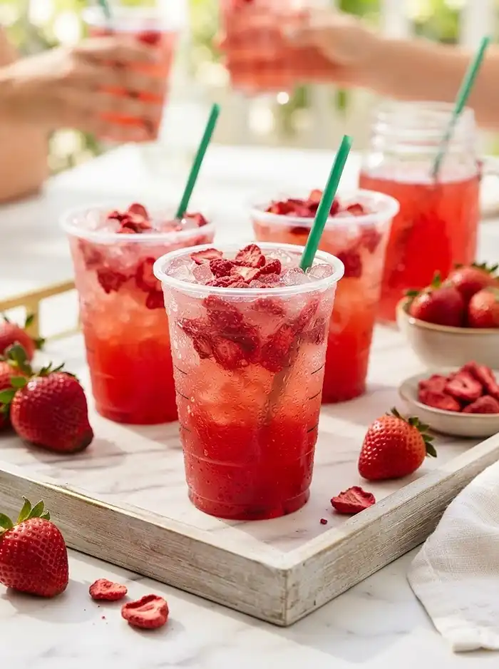 Strawberry Acai Energy Refresher 5 strawberry acai energy refresher