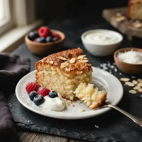 4-Ingredient Yogurt Cake 2 4-ingredient yogurt cake