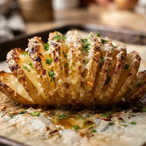 Crispy Parmesan Accordion Potatoes 2 Crispy Parmesan Accordion Potatoes