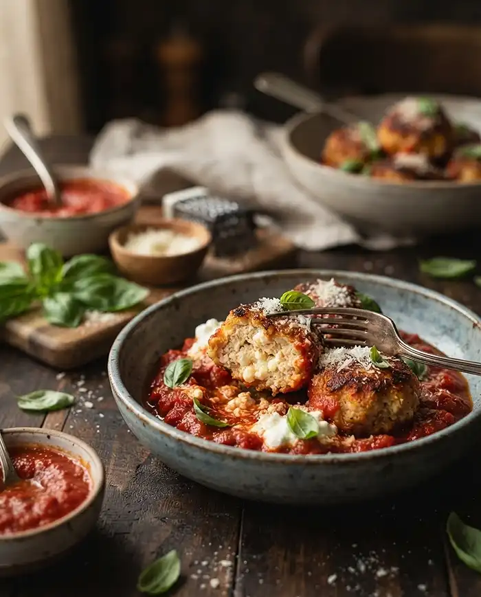 High-Protein Chicken Cottage Cheese Meatballs 5 High-Protein Chicken Cottage Cheese Meatballs Recipe