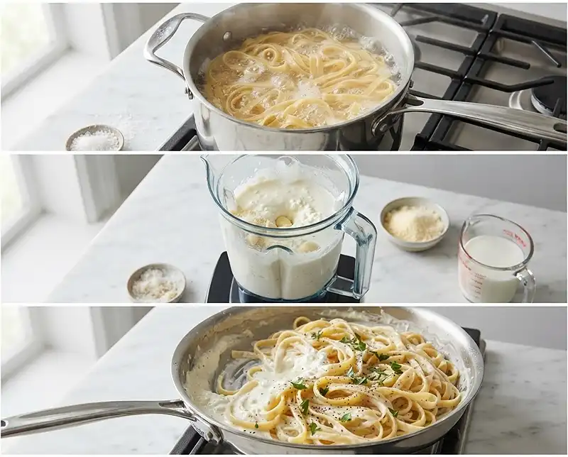How to Make alfredo cottage cheese sauce recipe​