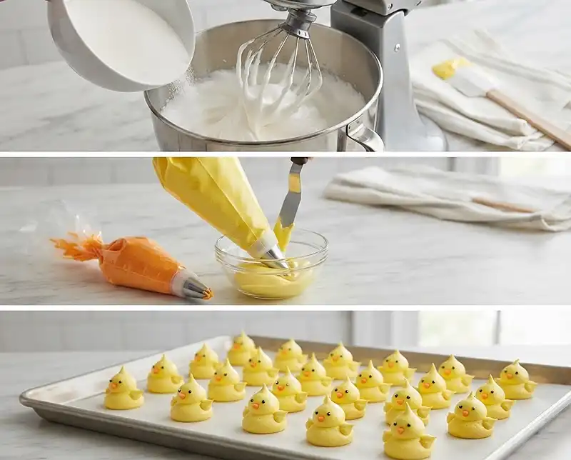 How to Make duck meringue