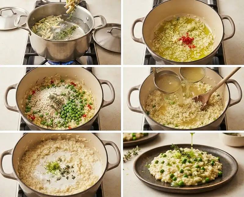 How to make lemongrass risotto recipe​