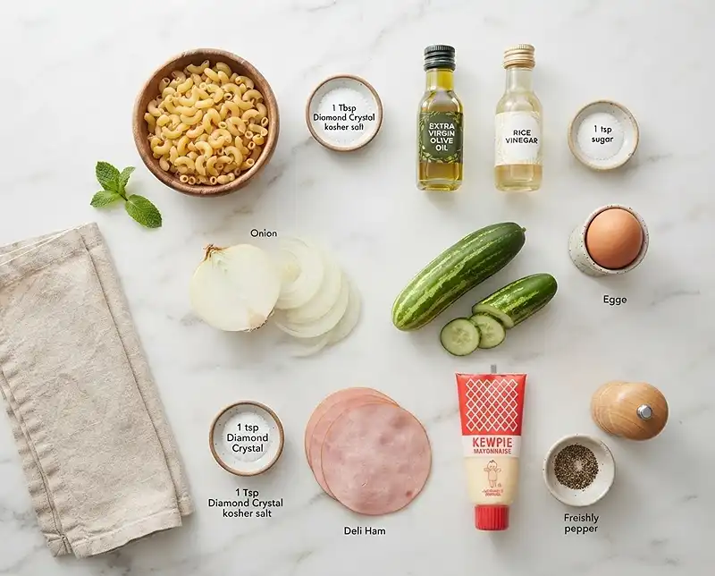 Japanese Potato Macaroni Salad Recipe 3 Japanese Potato Macaroni Salad Recipe Ingredients
