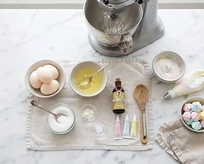 Easy Meringue Cookie Recipe 3 Meringue Cookies Ingredients
