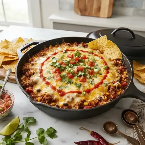 TikTok Swim Queso Beef and Rice 2 TikTok Swim Queso Beef and Rice
