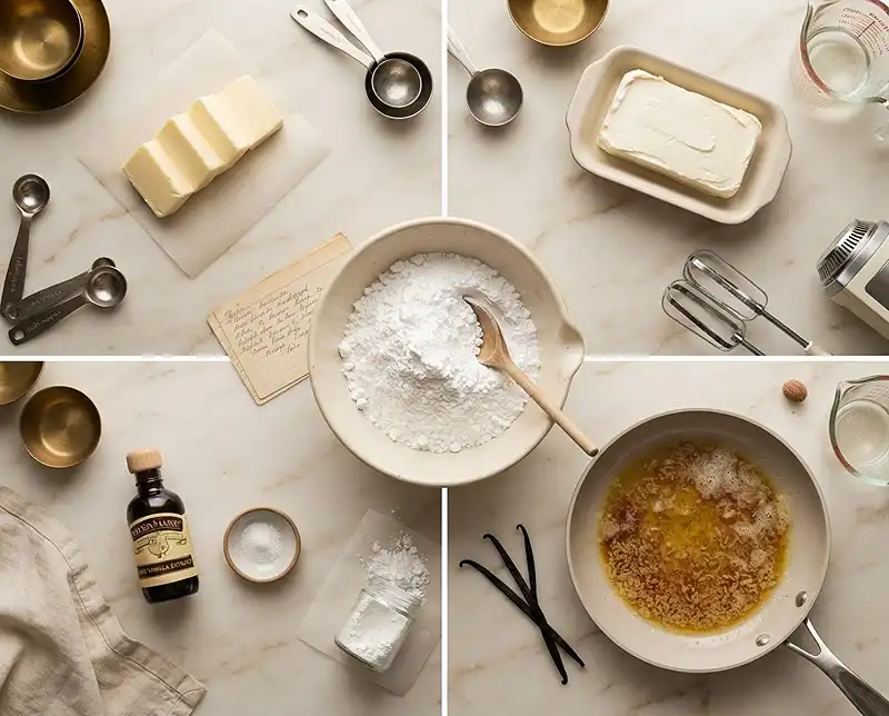 brown butter cream cheese frosting​ Ingredients