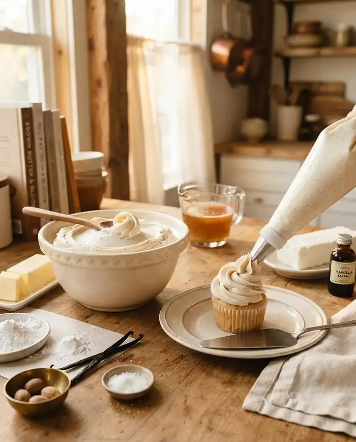 brown butter cream cheese frosting​ Recipe