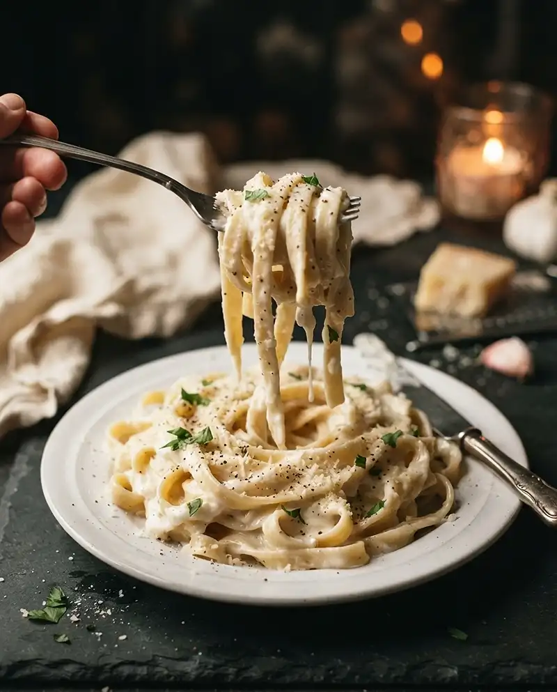 cottage cheese alfredo sauce high protein​