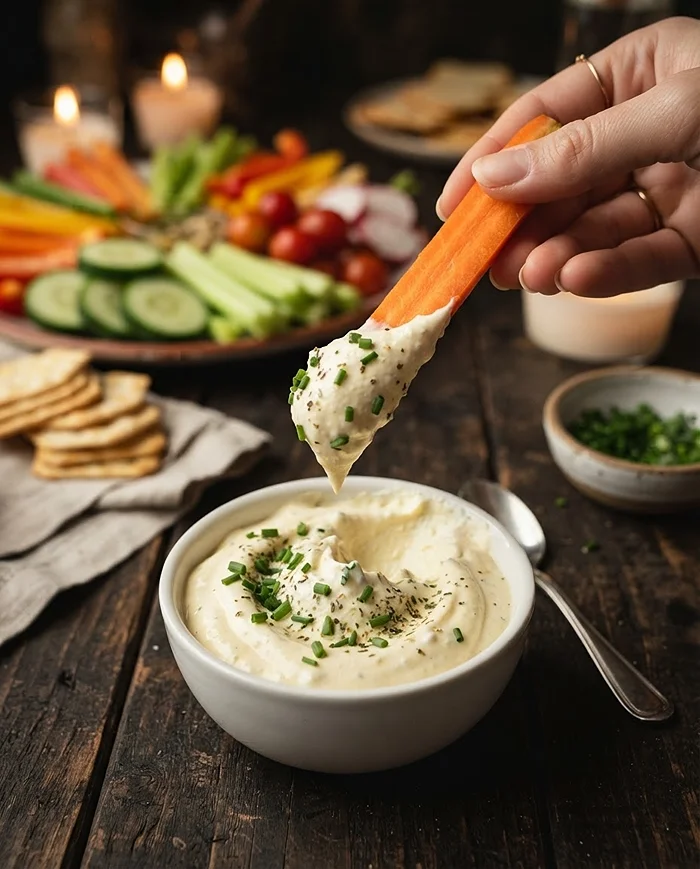 Whipped Cottage Cheese Ranch Dip 5 cottage cheese ranch dip