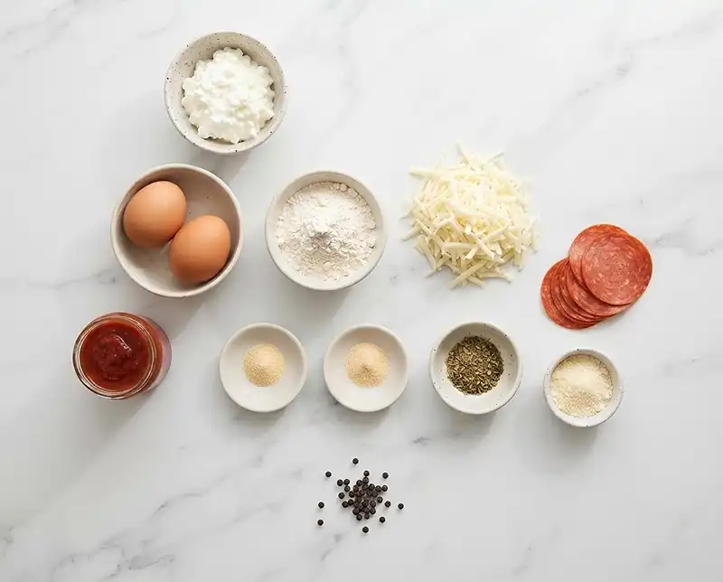 high protein cottage cheese pizza crust​ Ingredients