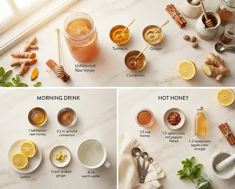 Honey Trick Recipe 3 honey trick recipe Ingredients