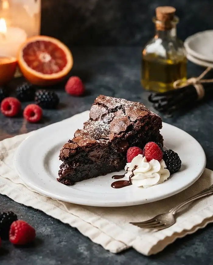 Italian Chocolate Olive Oil Cake 5 italian olive oil chocolate cake