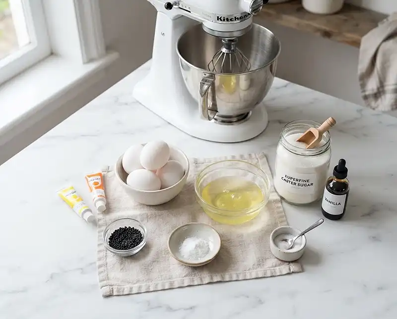 meringue ducks Ingredients