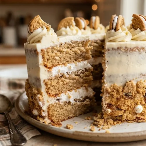 Oatmeal Creme Pie Cake 2 oatmeal creme pie cake