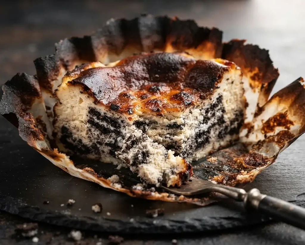 oreo basque cheesecake​