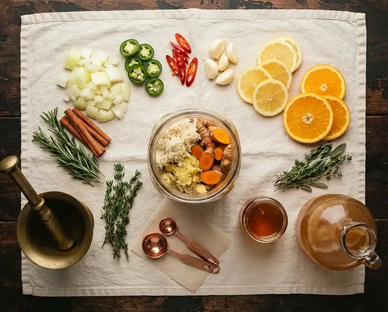 Fire Cider Recipe 3 recipe for fire cider Ingredients