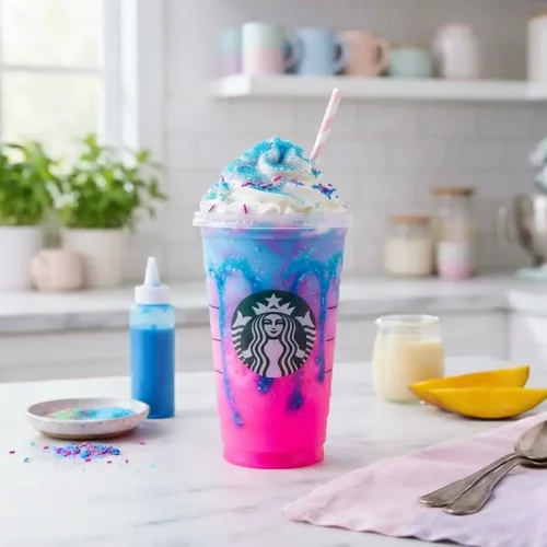 Starbucks Unicorn Frappuccino Recipe 2 starbucks unicorn frappuccino recipe