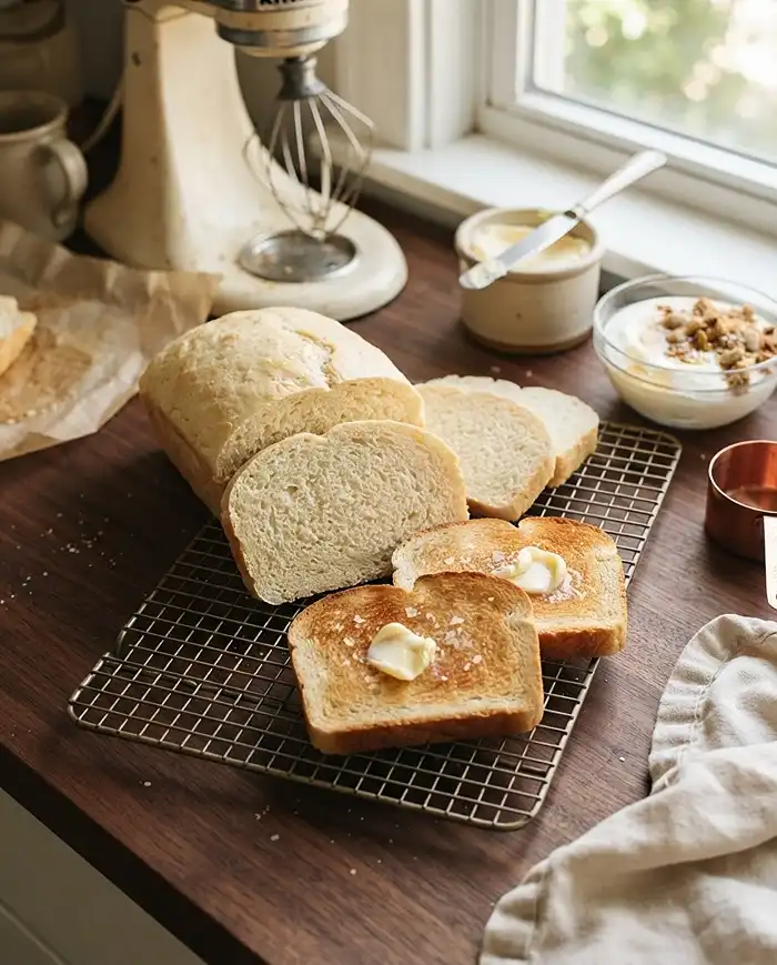 2 Ingredient Egg White Bread