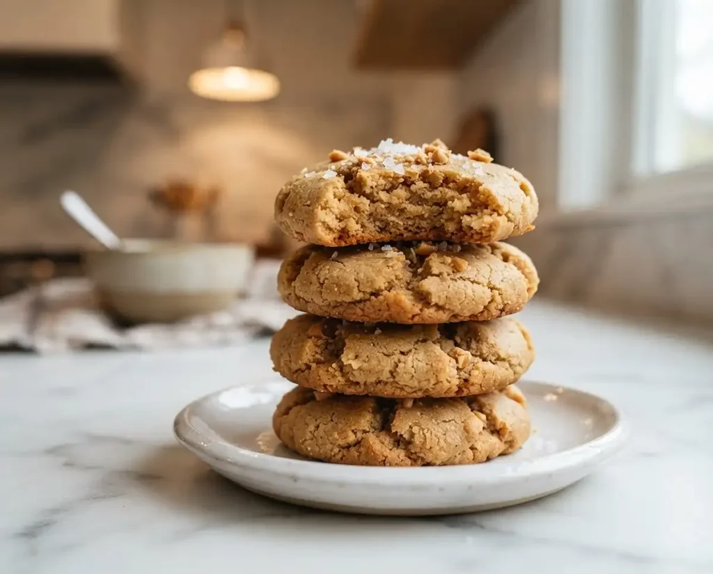 4 ingredient chickpea cookies