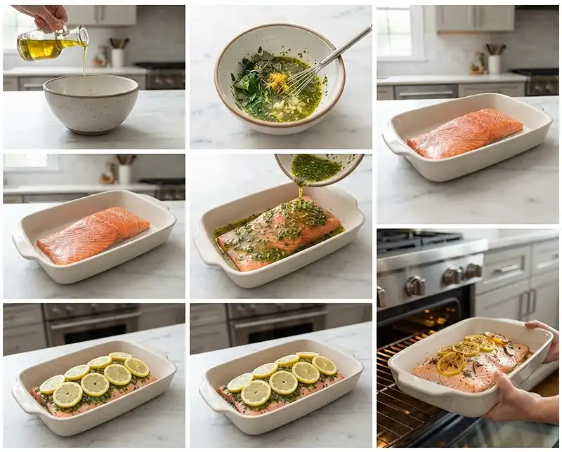 Easy Lemon Herb Salmon Recipe 4 How to Make easy lemon herb salmon recipe