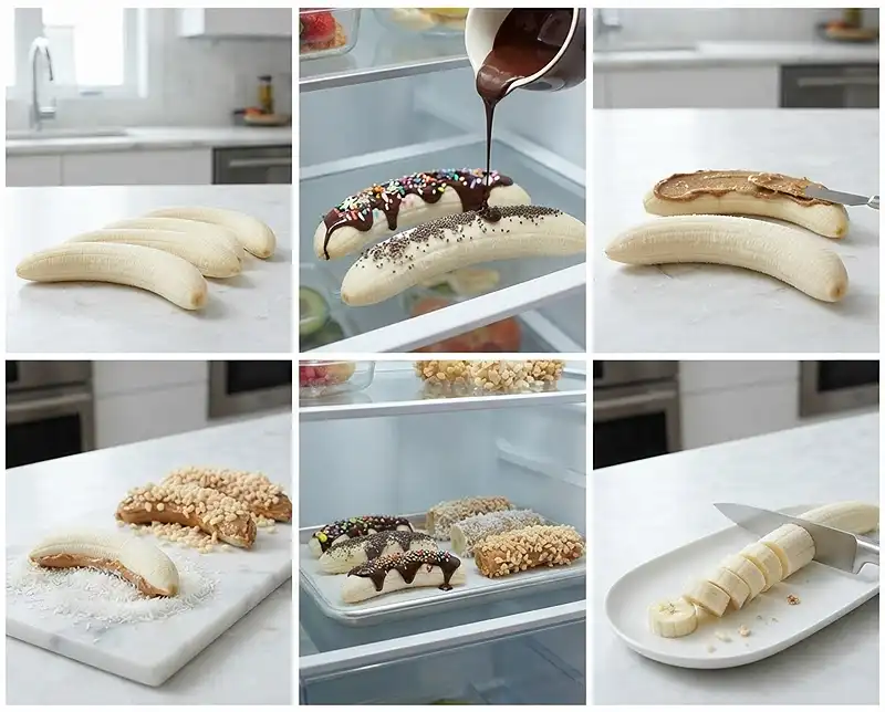 How to Make healthy banana sushi​