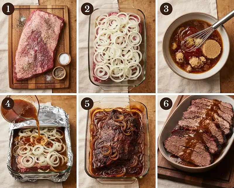How to cook classic beef brisket recipe