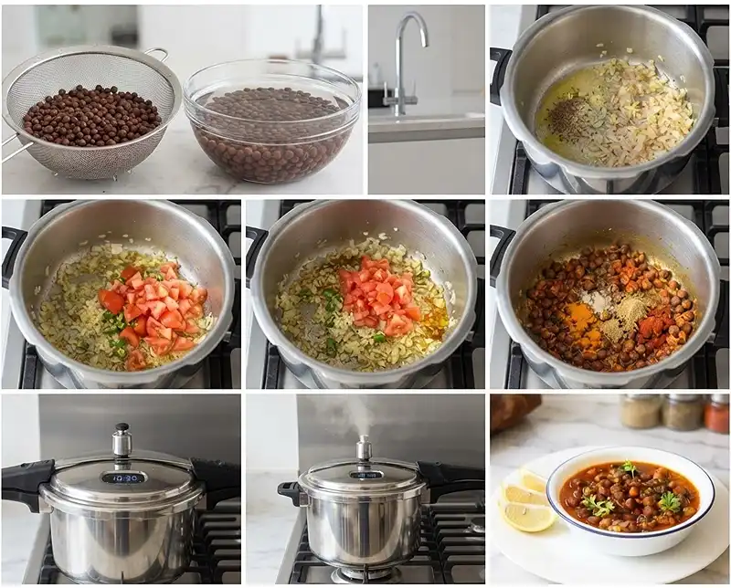 Kala Chana Recipe Punjabi Style 4 How to cook kala chana recipe punjabi style