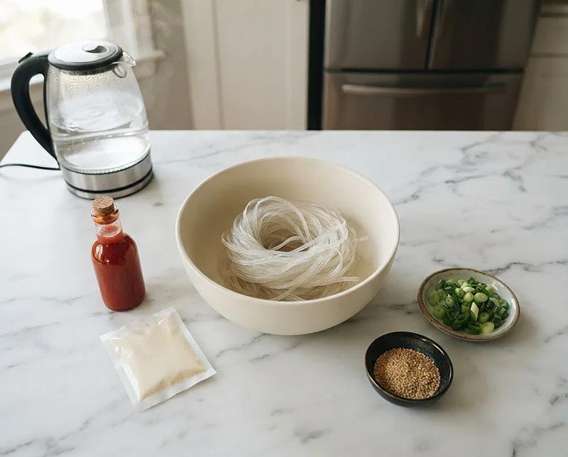 Buldak Carbonara Glass Noodles 3 Ingredients for buldak carbonara glass noodles